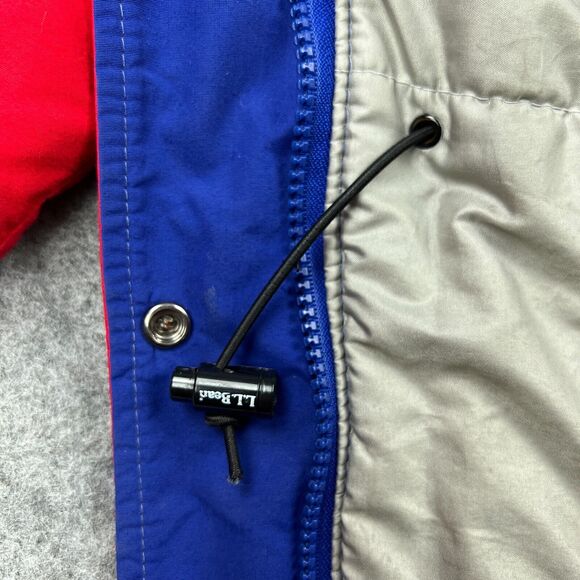 VTG LL‎ Bean Penobscot Parka Jacket Womens Small Red Outerwear Ski Winter USA - Picture 9 of 16